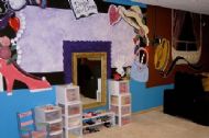 Young girl's Dress Up area.  Client: D'Arudda